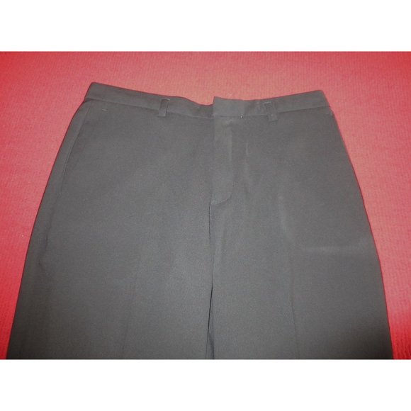BANANA REPUBLIC BLACK PANTS SIZE 10 STRAIGHT  LEG STRETCH - Picture 2 of 4